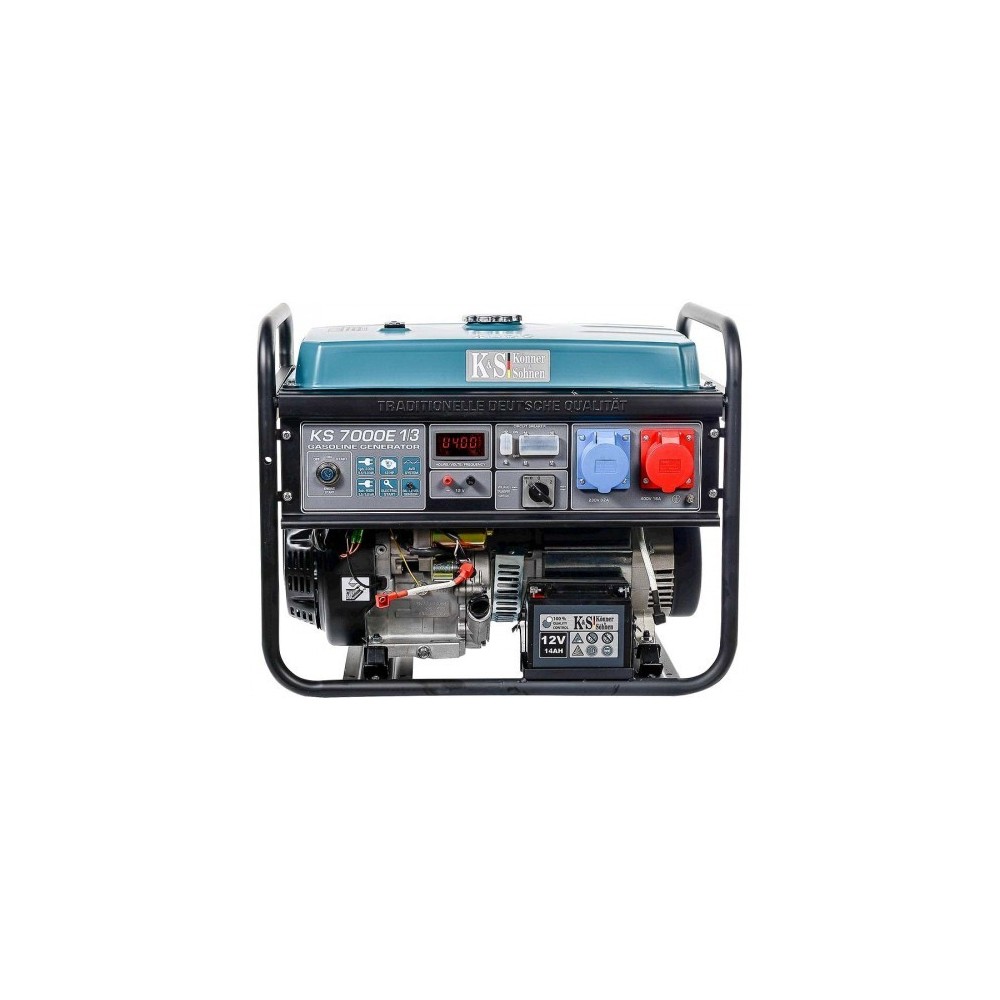 Groupe électrogéne GENERGY TURBO5500, 5500W démarrage électrique AVR -  Generateur essence best seller
