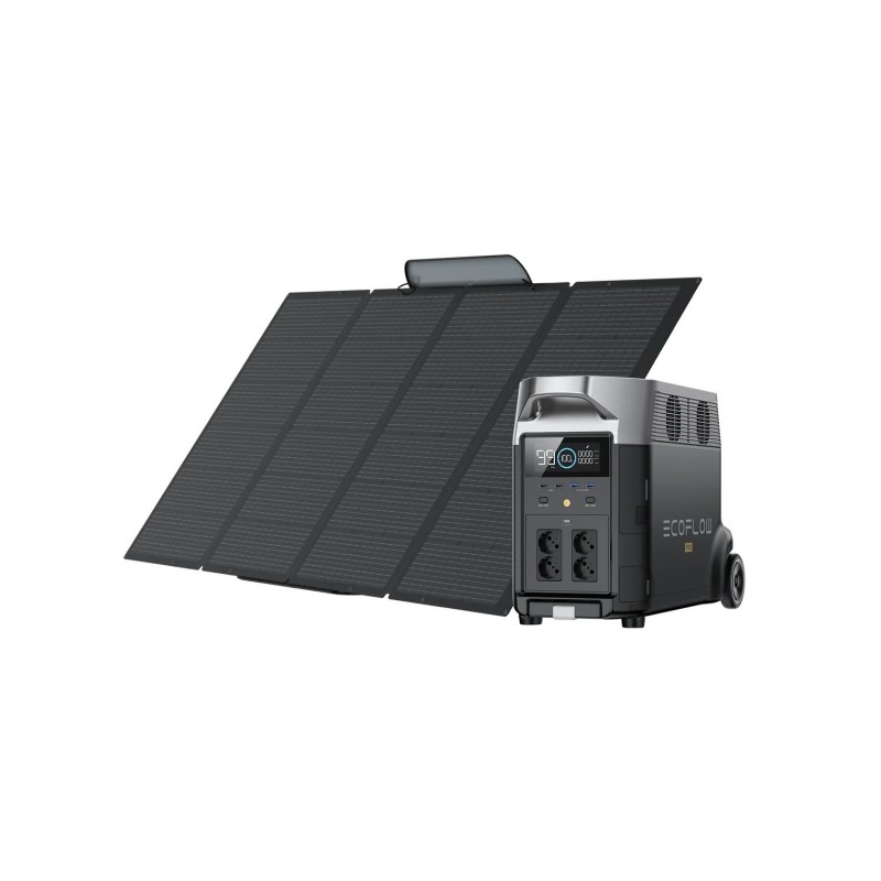 Station Electrique Ecoflow DELTA Pro 3600W + Panneau solaire portable 400 W